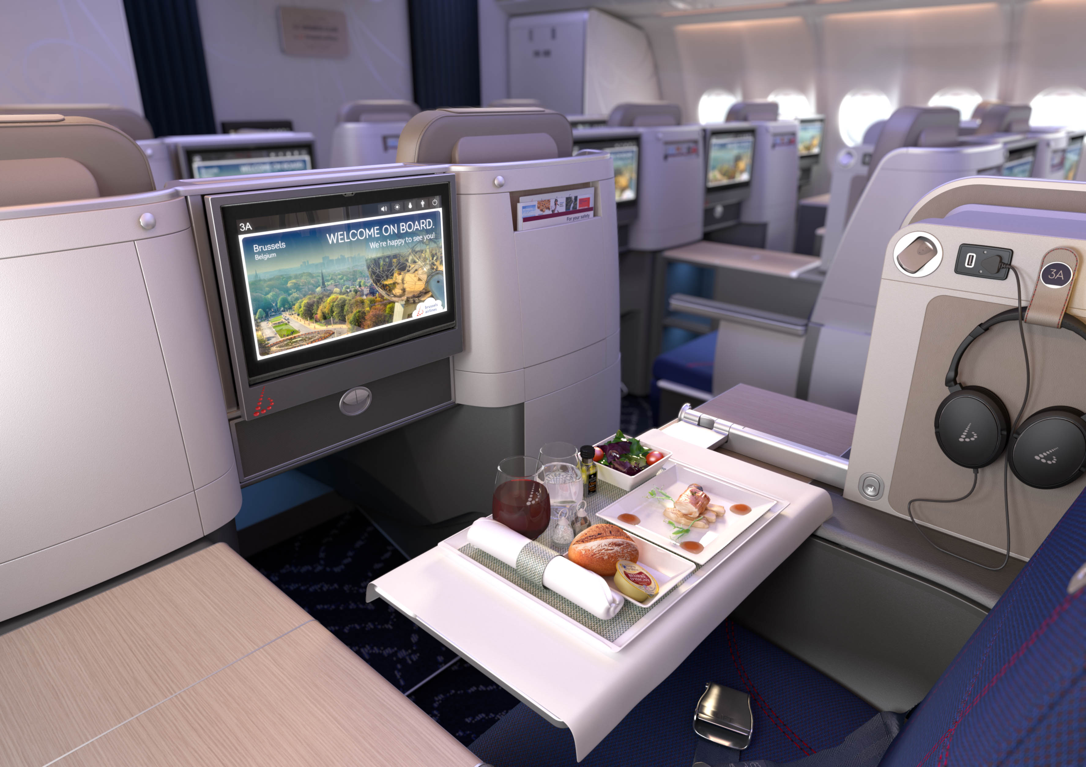 Neue Brussels Airlines Business Class