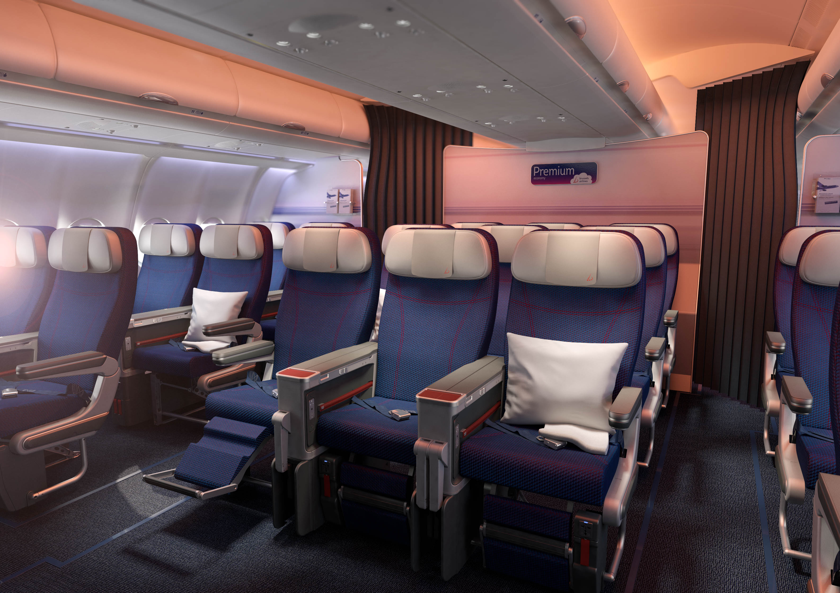 Neue Brussels Airlines Premium Economy Class