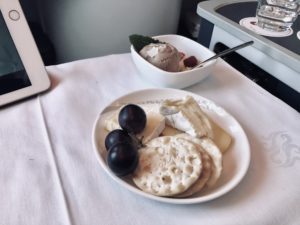 Air China Business Class Review Boeing 777 Lunch