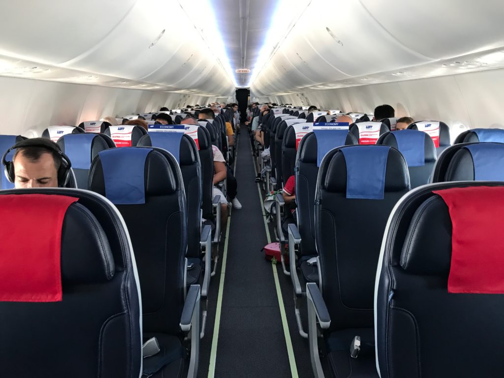LOT Business Class Boeing 737