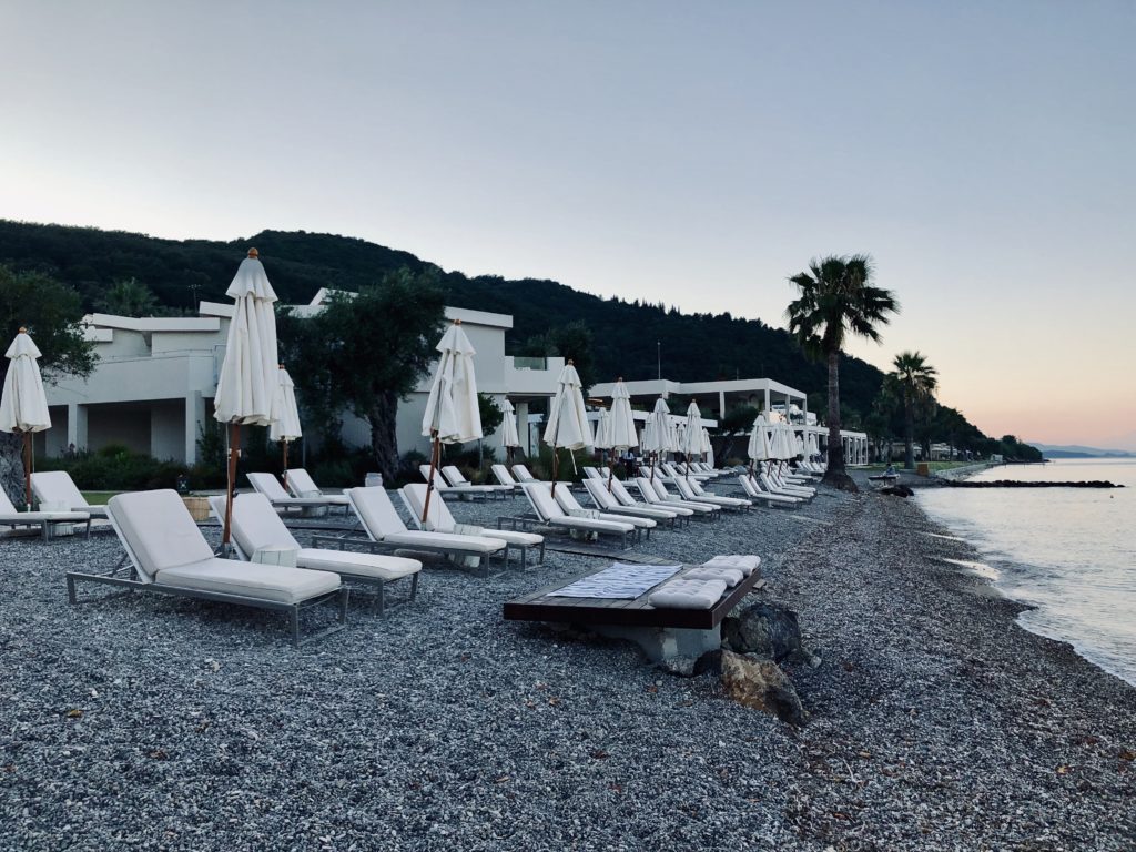 Domes Miramare Corfu Strand