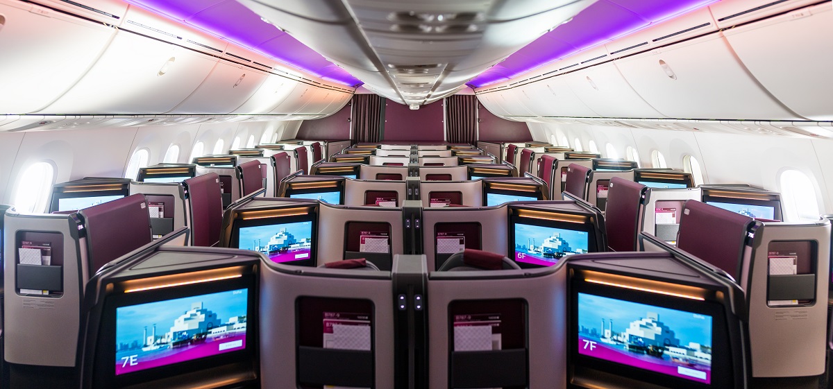 Qatar Airways Business Class Boeing 787