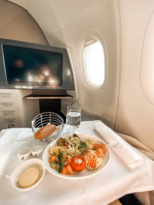Gulf Air Business Class Catering