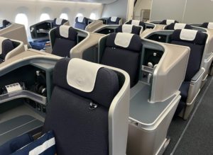 Lufthansa A350 neue business class