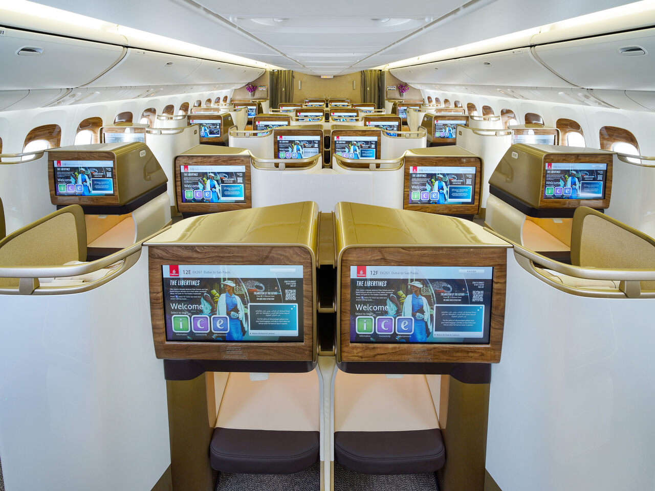 Emirates Boeing 777 Business Class