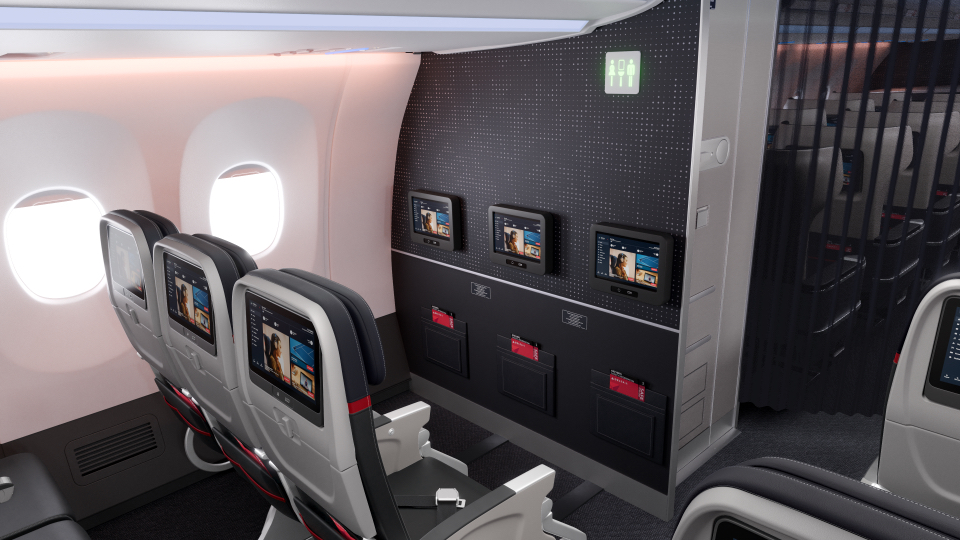 Delta Air Lines neues Kabinendesign