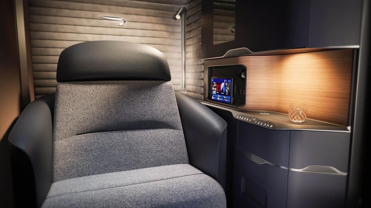 Neue British Airways First Class