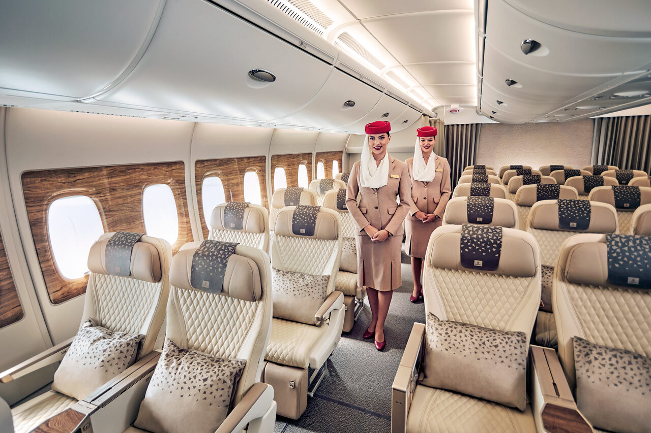 Emirates Prämienflüge Premium Economy