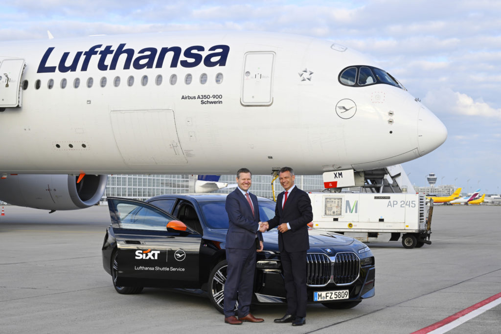 Sixt Transfer Lufthansa SIXT First Class Limousinen-Service: Neue Premium-Kooperation ...