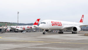 SWISS Airbus A350 Strecken