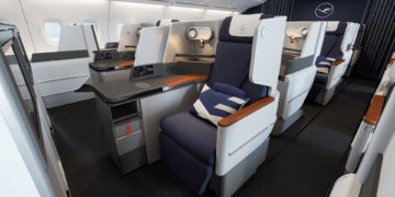 Lufthansa Airbus A380 Business Class