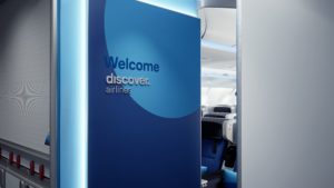 Discover Airlines Ocean Blue