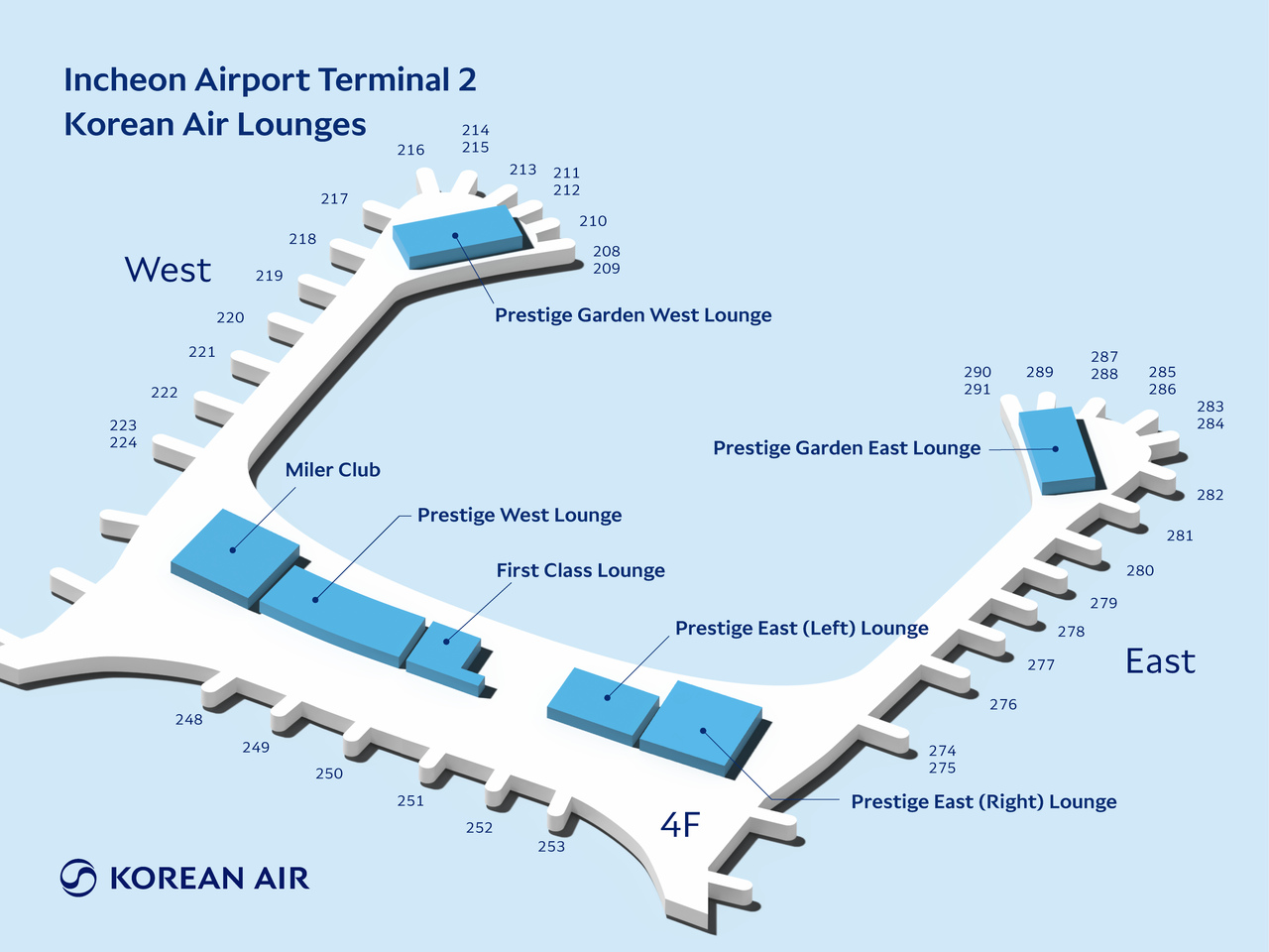 Korean Air Lounges Seoul