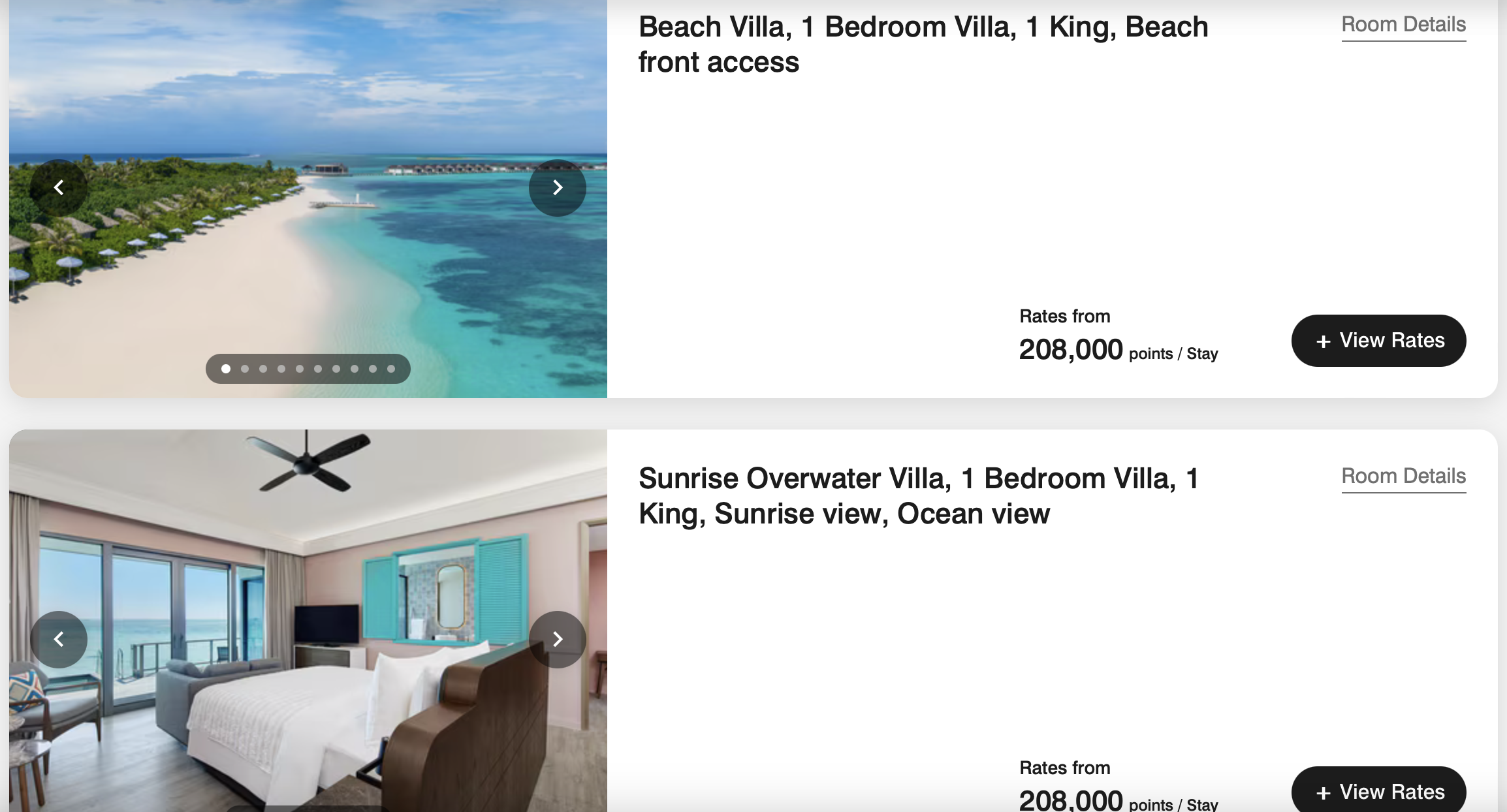 Marriott Bonvoy Punkte Malediven