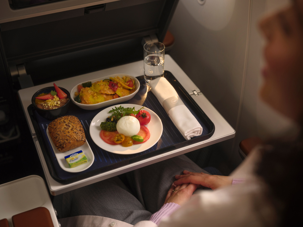 Neuer Lufthansa Bordservice
