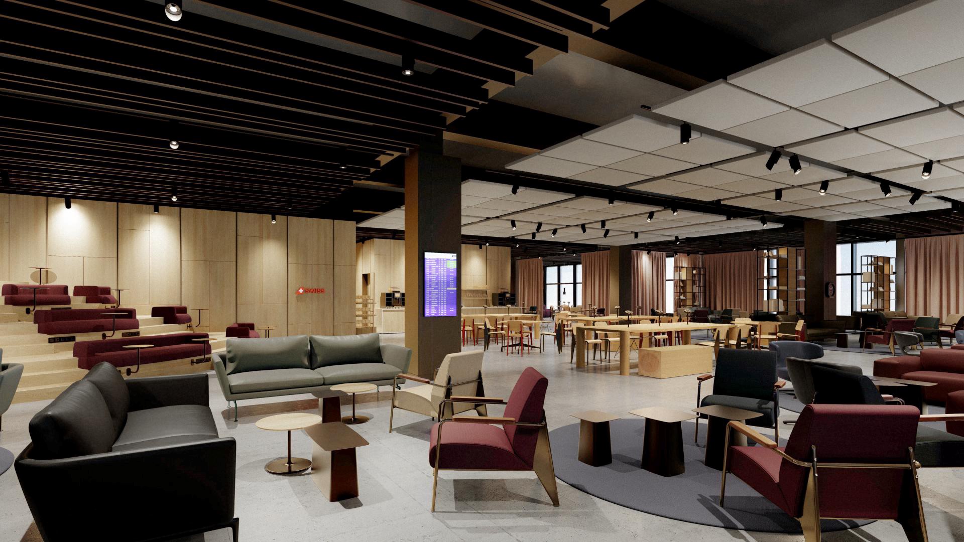 Neue SWISS Lounges Zürich