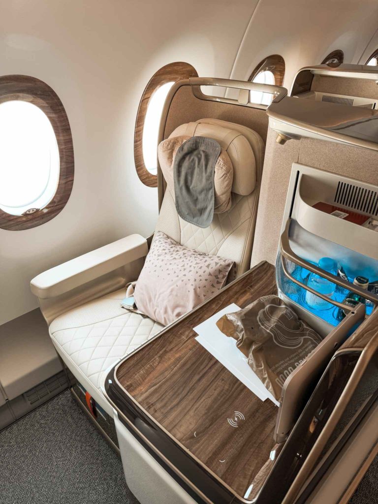 Emirates A350 Business Class