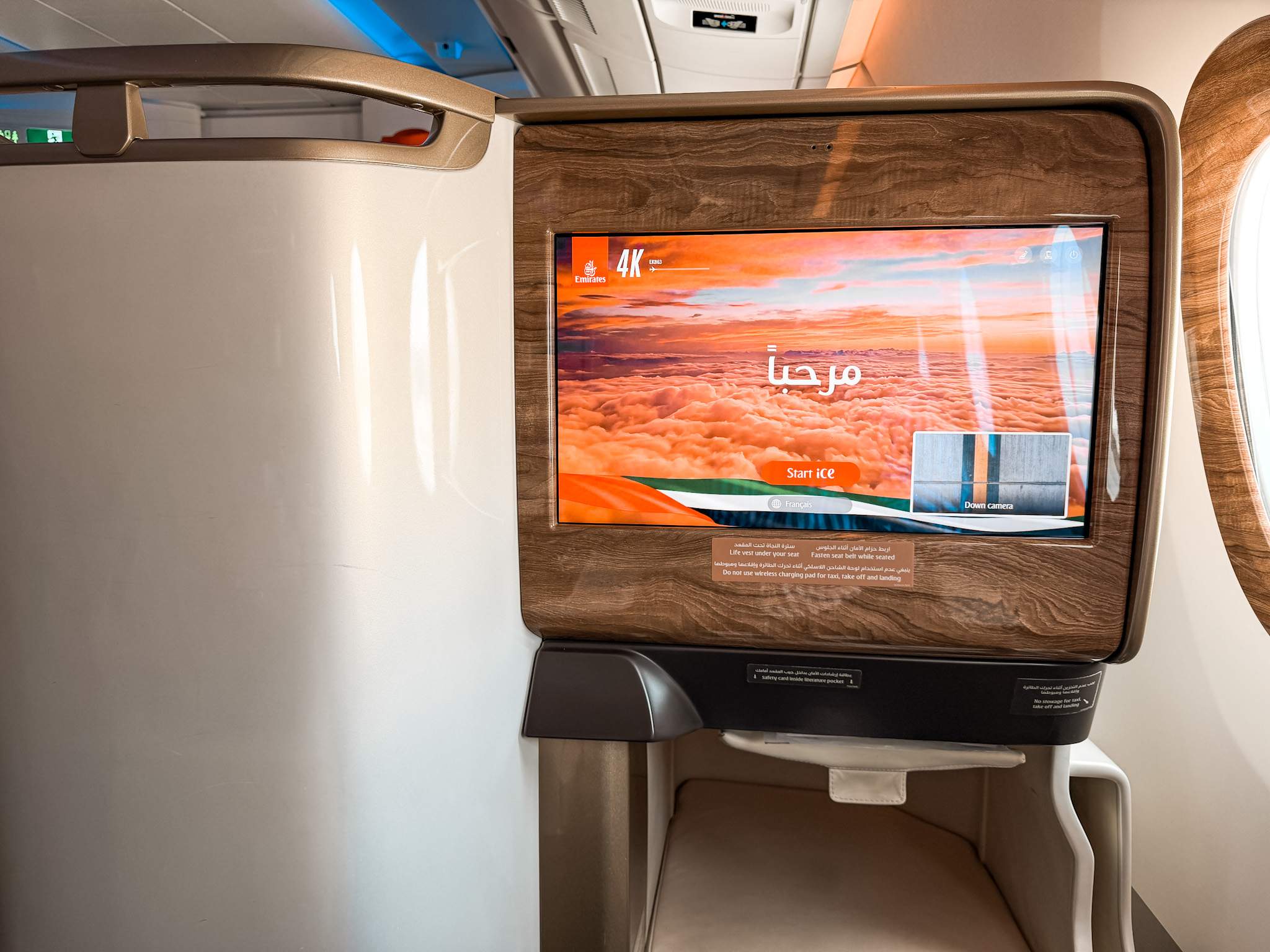 Emirates A350 Business Class