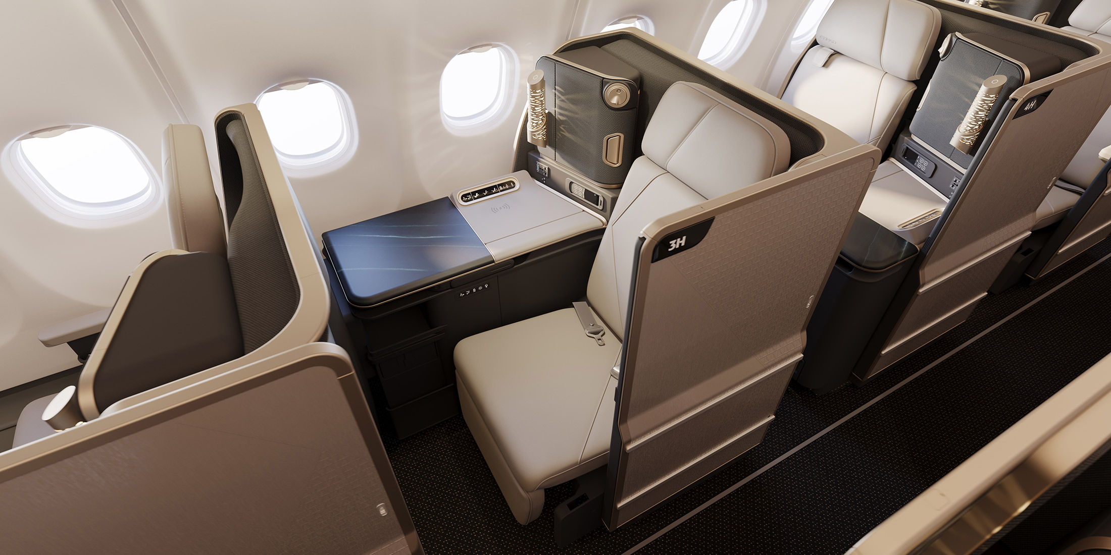 Etihad neue Kabinen
