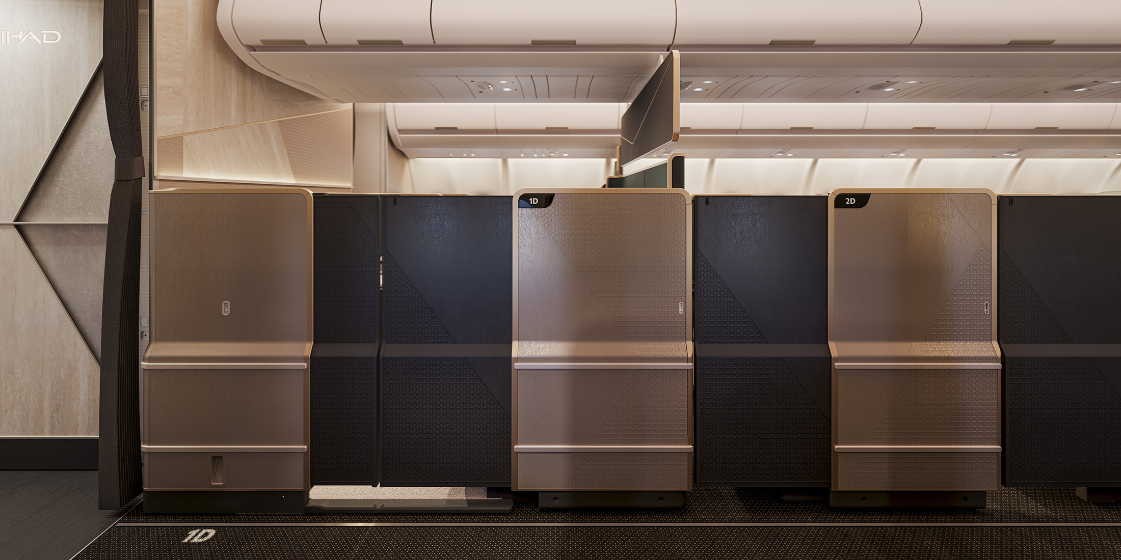 Etihad neue Kabinen